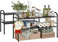 Expandable Two Tier Under Cabinet Storage Shelf